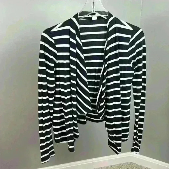 J. Crew Tops - J Crew Drape Open Top | Cotton Long Sleeve Open Top